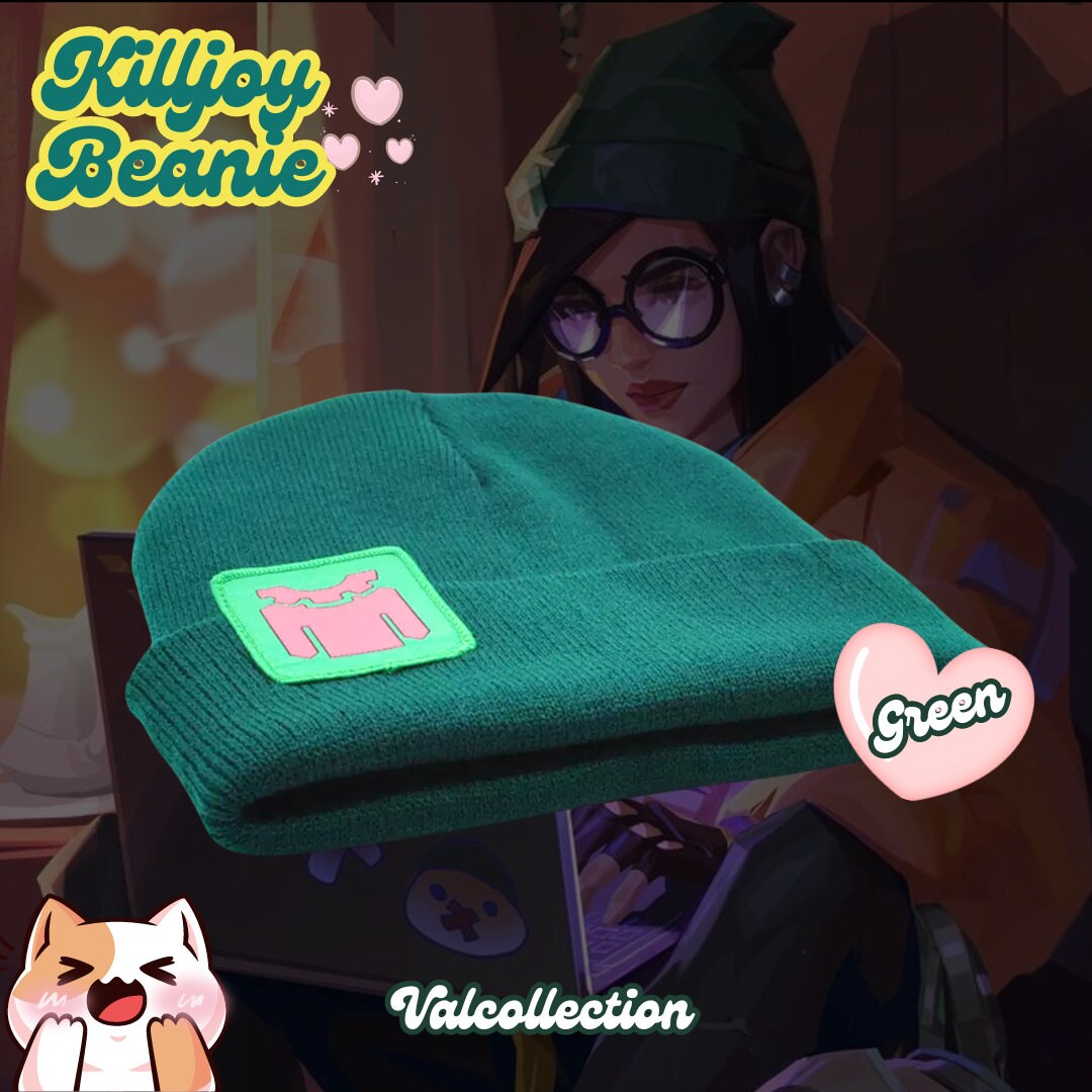 Valorant Killjoy Beanie / Killjoy beanie | Killjoy hat | Valcollections