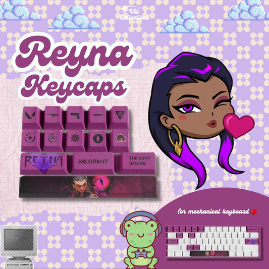 Reyna valorant agent keycaps